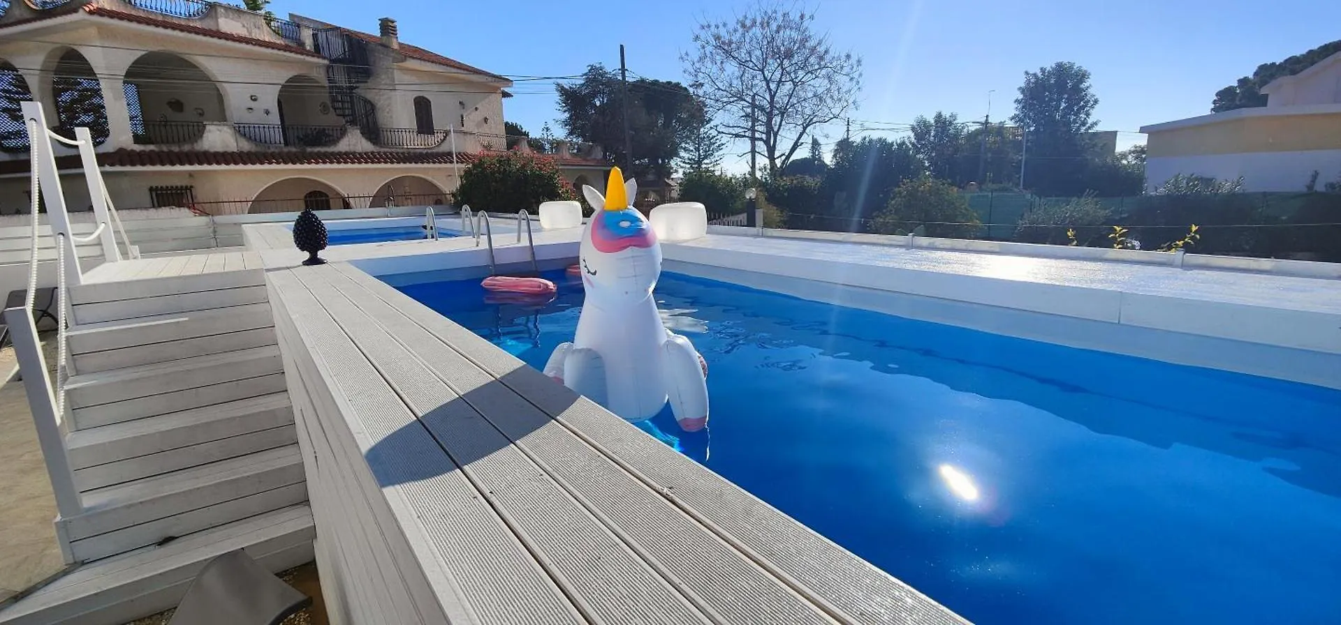 Ferienhaus Pool Seaside Relais - Ville Ninfea, Marea, Rosa E Cassiopea Fontane Bianche Italien