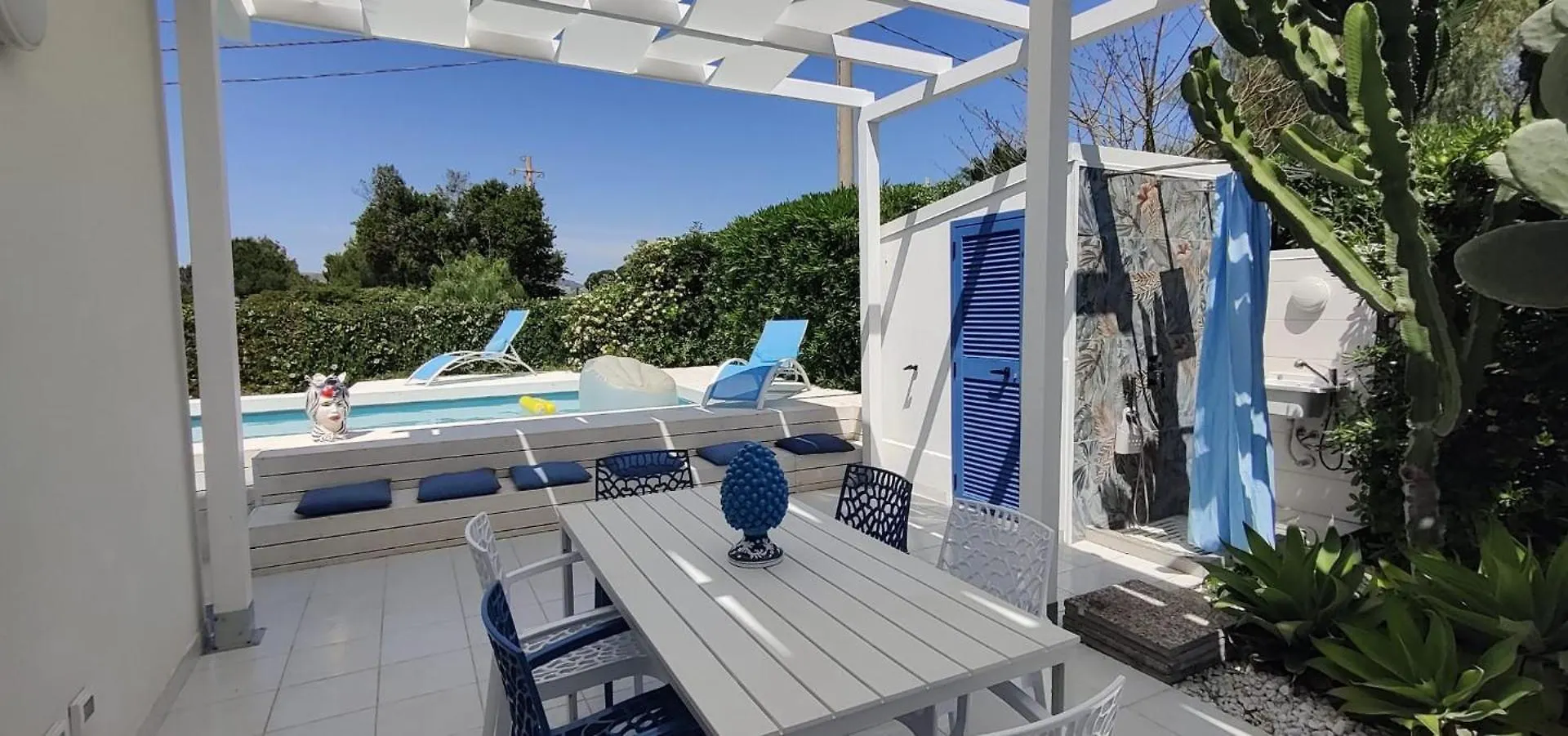 Pool Seaside Relais - Ville Ninfea, Marea, Rosa E Cassiopea Fontane Bianche Italien