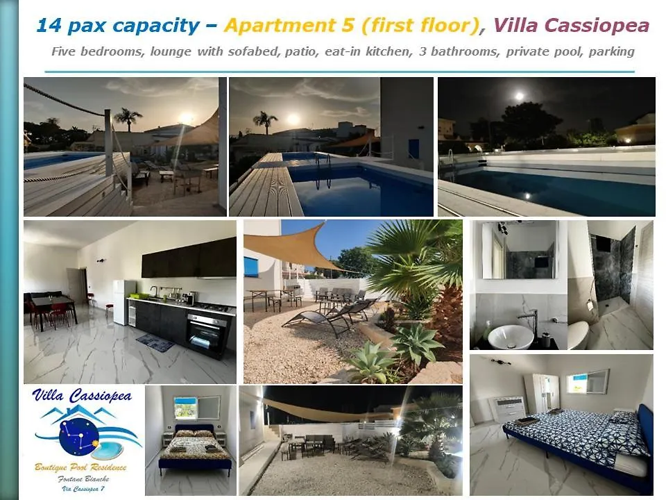 Villa Rosa e Ninfea - Fontane Bianche Casa vacanze